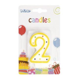 BOUGIE CHIFFRE N°2