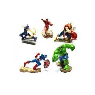5 Figurines Marvel