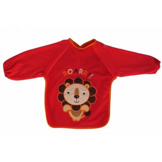 Bavoir à manches (29cmx35cm manche 30