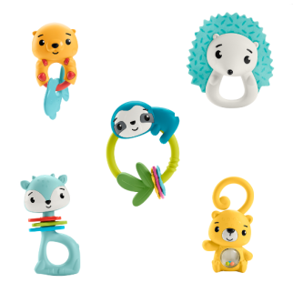 Anneau de dentition activité animale - Fisher Price