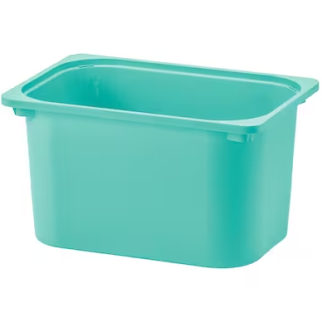 Panier de rangement-Turquoise