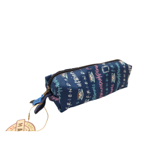 Trousse forme cube Unistyle -Bleu