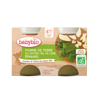 Petits Pots Pomme de Terre Epinards 2x130g