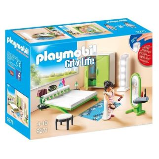 Chambre avec espace Maquillage Playmobil