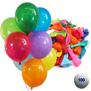 Sachet 100 ballons Multicolores