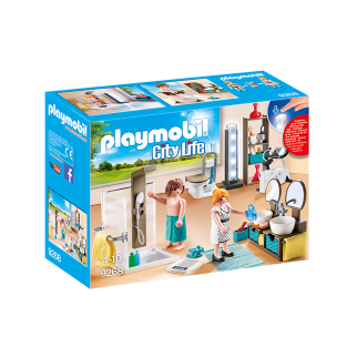 Salle de Bain avec Douche à l'italienne Playmobil