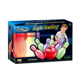 Set Bowling Fluo Pour Enfants